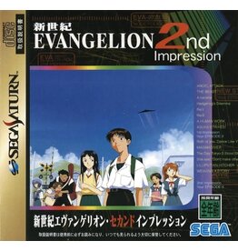 Sega Saturn Neon Genesis Evangelion 2nd Impression - JP Import (Used)