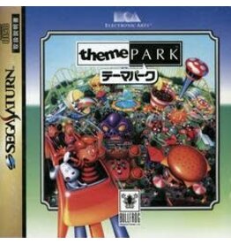 Sega Saturn Theme Park (CiB, Missing Spine Card, Damaged Jewel Case, JP Import)