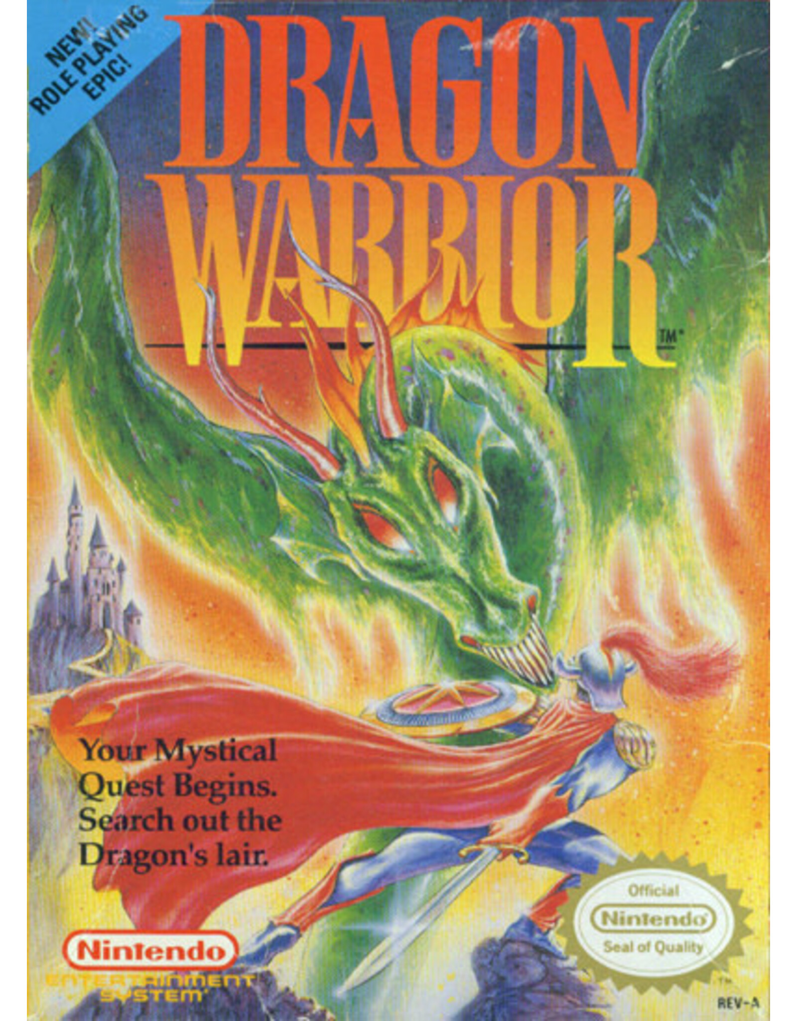 NES Dragon Warrior (Used, Cart Only)