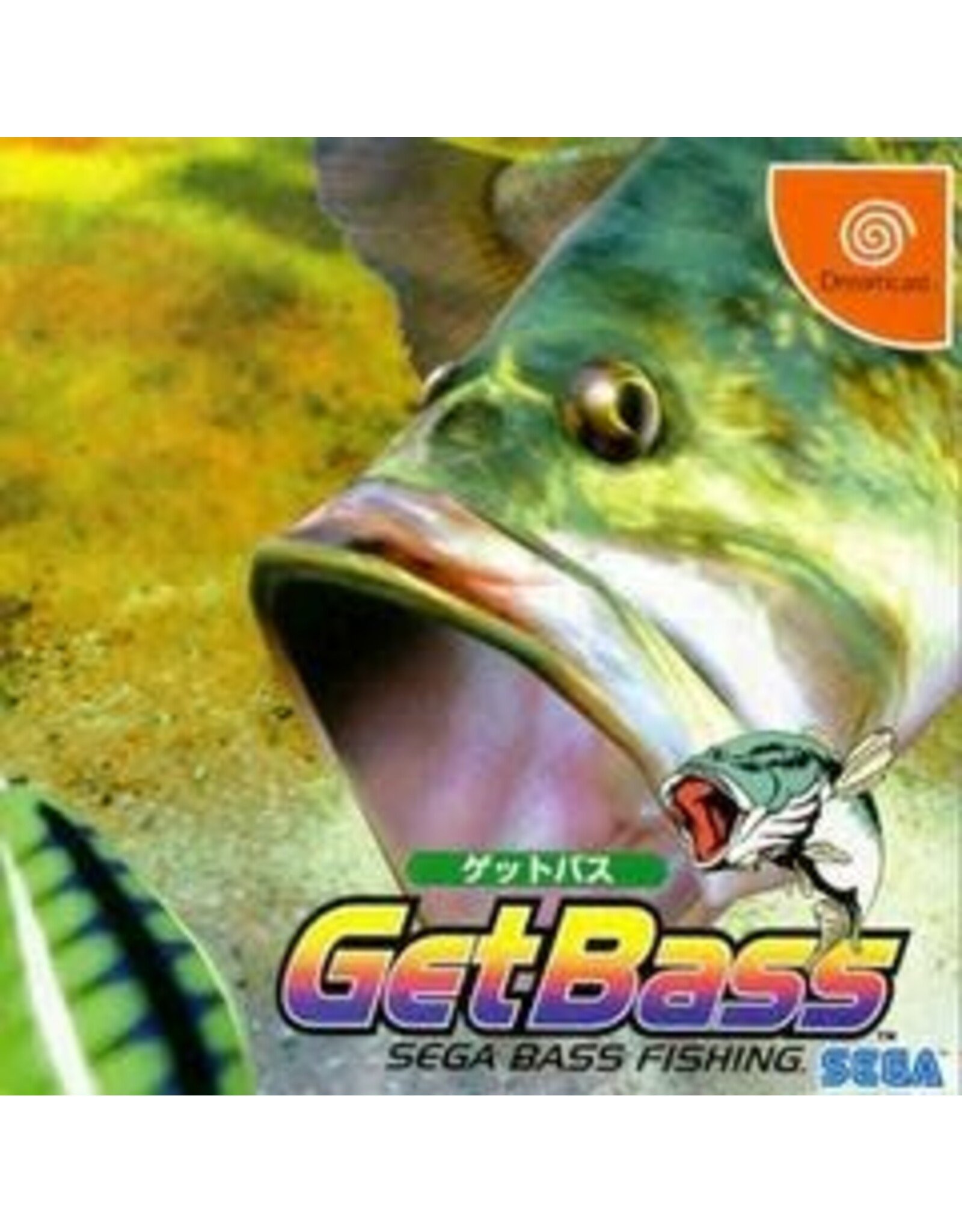 Sega Dreamcast Get Bass (CiB, Missing Obi Strip, JP Import)