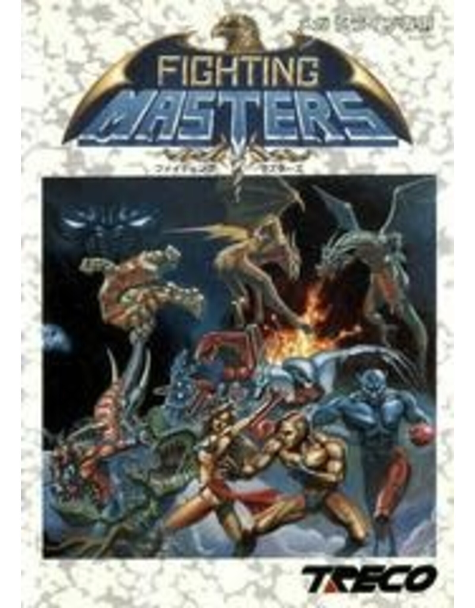 Sega Genesis Fighting Masters (Boxed, No Manual, Damaged Label)