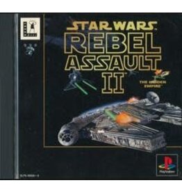 Playstation Star Wars Rebel Assault II The Hidden Empire (CiB, JP Import)