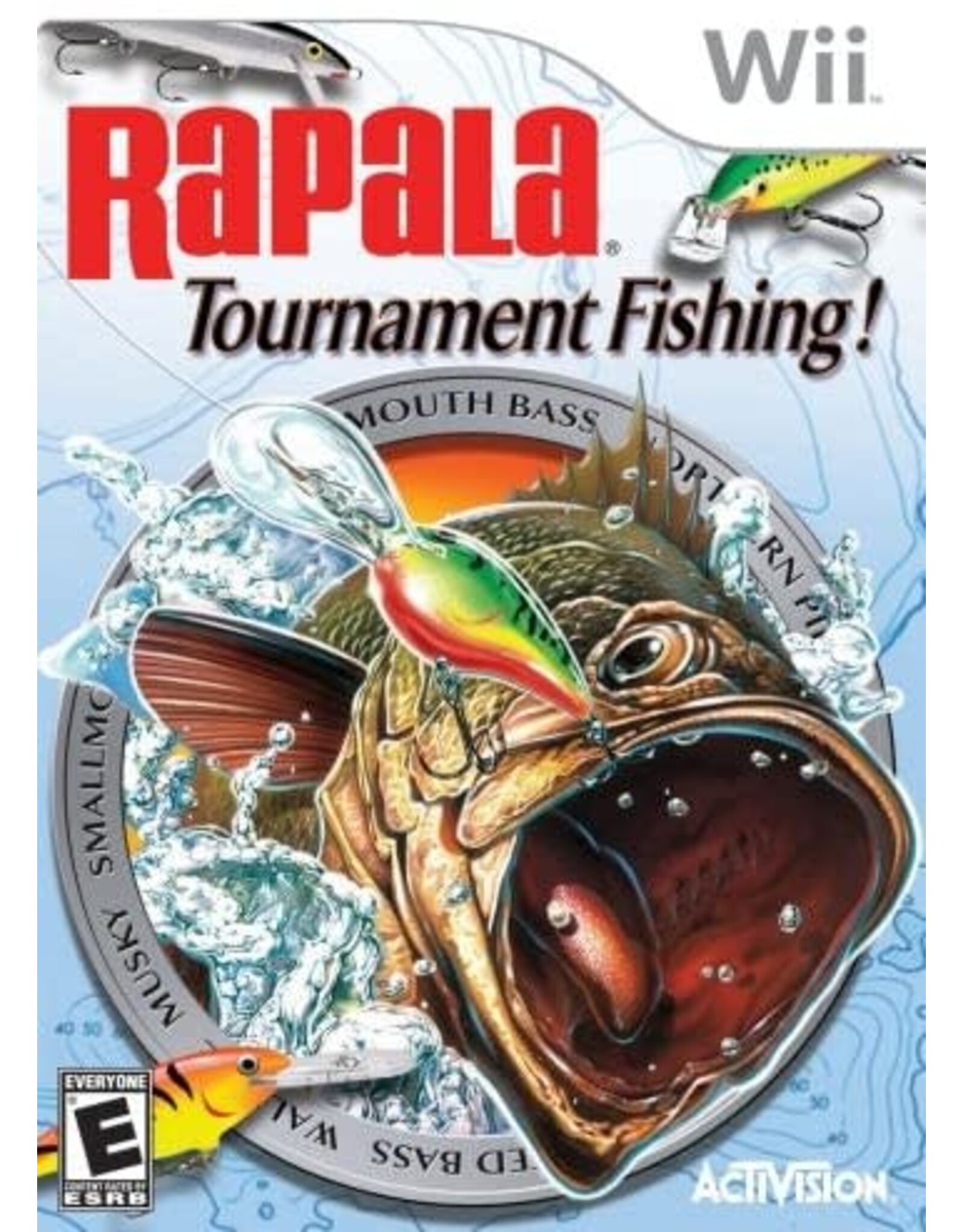 Wii Rapala Tournament Fishing (No Manual)