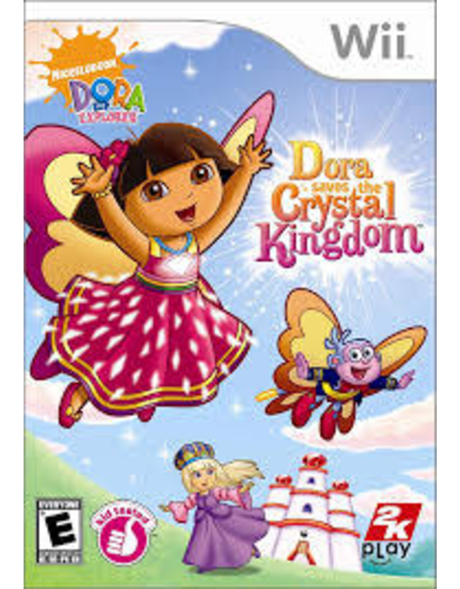 Wii Dora the Explorer: Dora Saves the Crystal Kingdom (Used, No Manual)