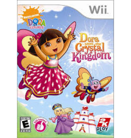 Wii Dora the Explorer: Dora Saves the Crystal Kingdom (Used, No Manual)