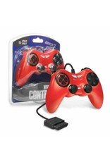 Playstation 2 PS2 Playstation 2 Controller - Red, Armor 3 (Brand New)
