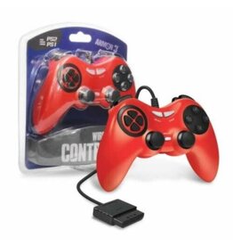 Playstation 2 PS2 Playstation 2 Controller - Red, Armor 3 (Brand New)