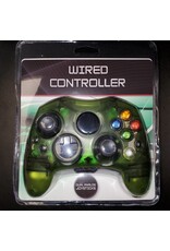 Xbox XBox Wired S-Type Controller Green (3rd Party, Brand New)