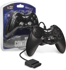 Playstation 2 PS2 Playstation 2 Controller - Black, Armor 3 (Brand New)