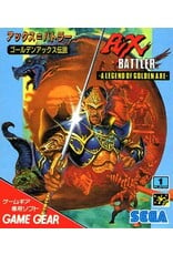 Sega Game Gear Ax Battler: A Legend of Golden Axe (Boxed, No Manual, Heavily Damaged Box, JP Import)