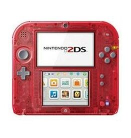 Nintendo 3DS Nintendo 2DS Crystal Red (Used, Missing Stylus)