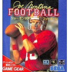 Sega Game Gear Joe Montana Football (Cart Only, JP Import)