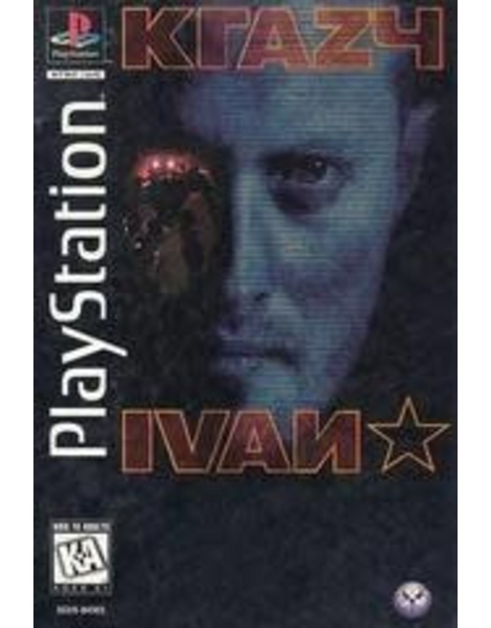Playstation Krazy Ivan (CiB, Long Box, Minor Damaged Box)