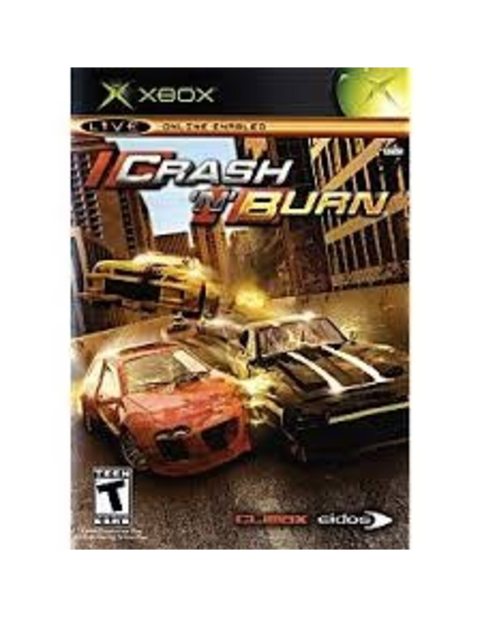 Xbox Crash N Burn (No Manual)