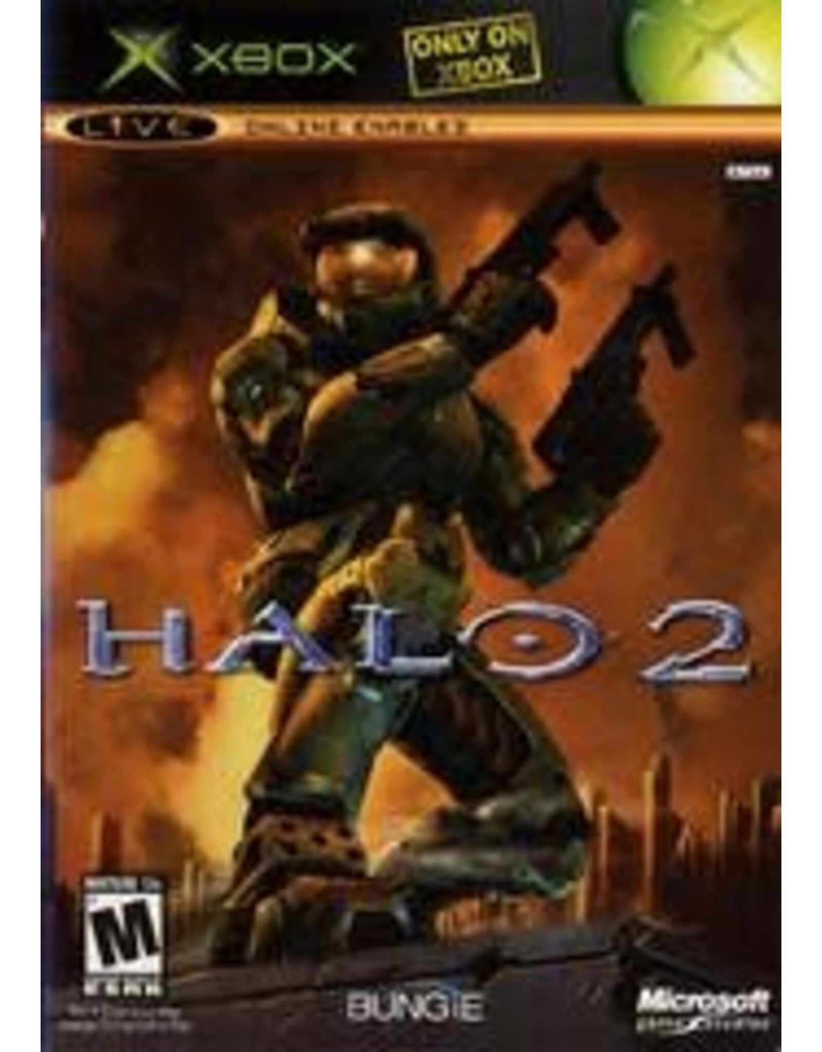 Xbox Halo 2 (No Manual, Damaged Sleeve)