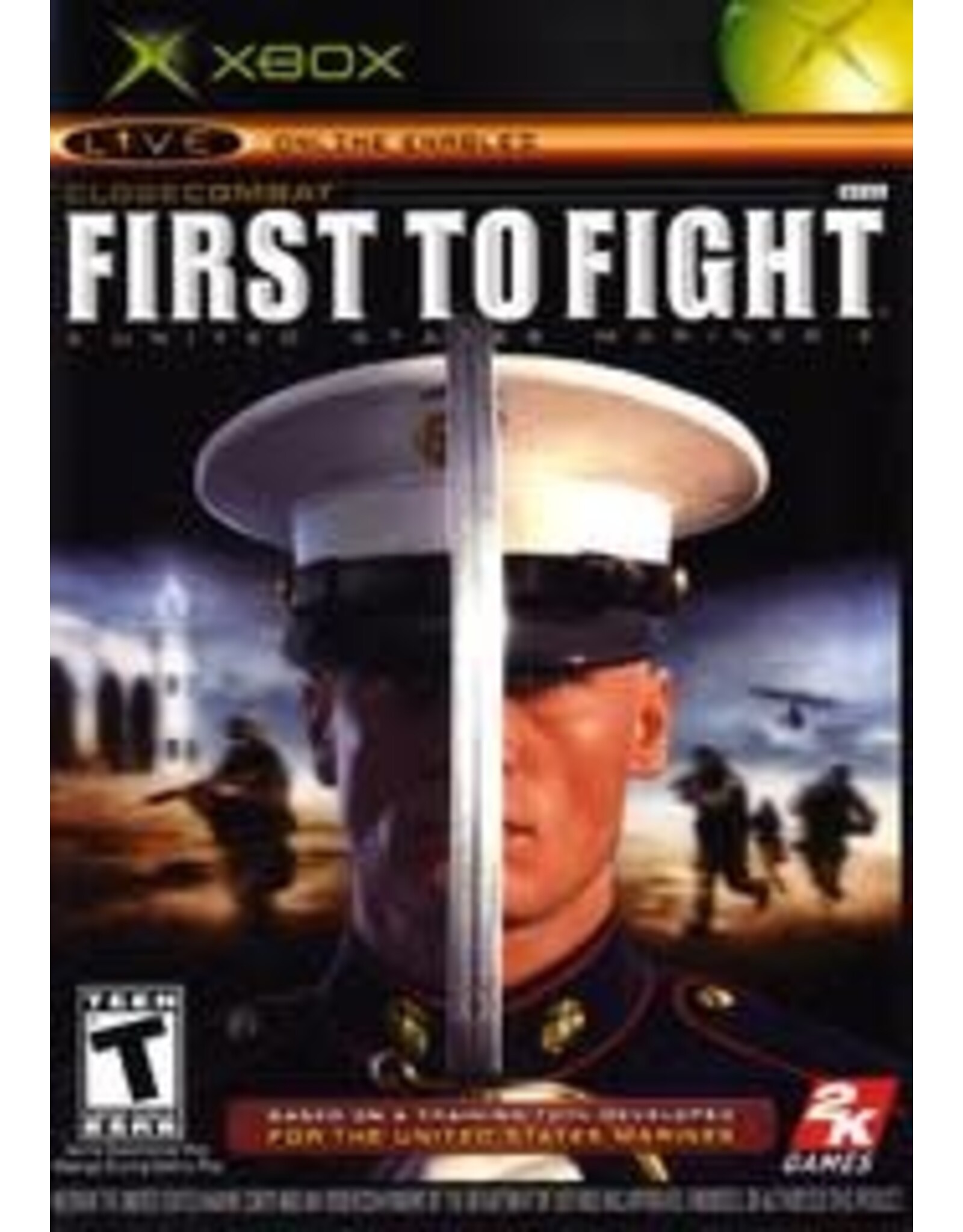 Xbox Close Combat First to Fight (No Manual)