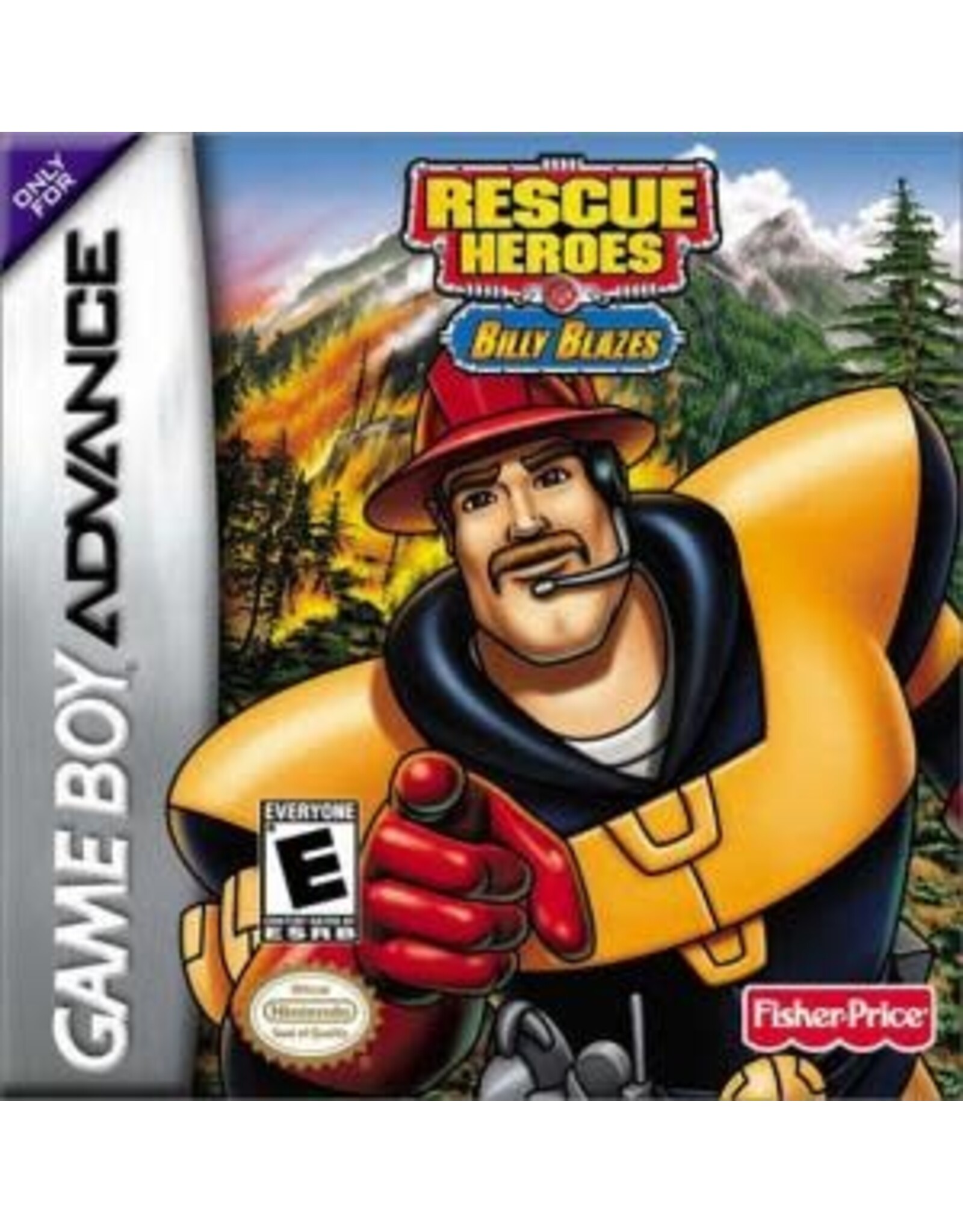 Game Boy Advance Rescue Heroes Billy Blazes (Cart Only, Damaged Label)