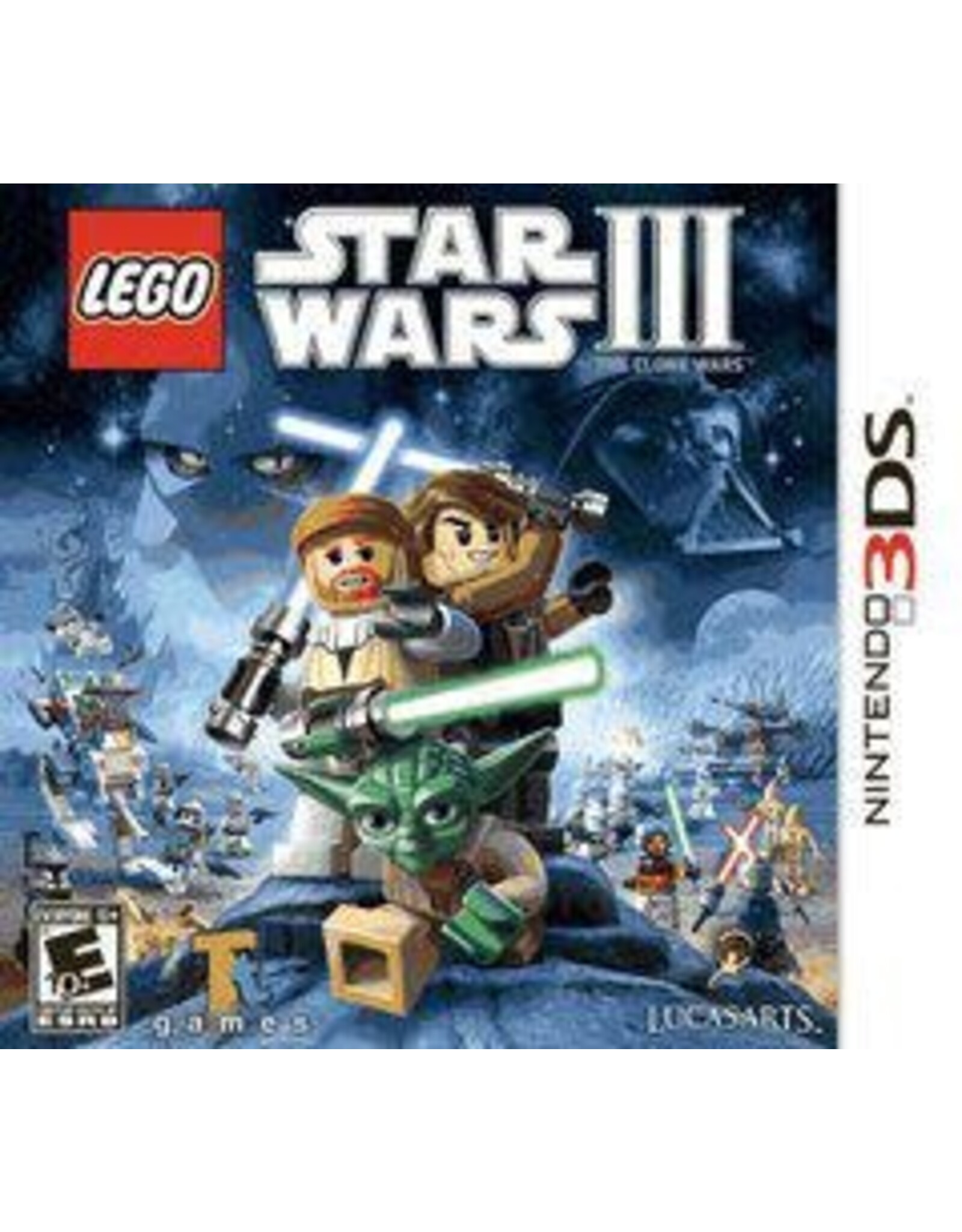 Nintendo 3DS LEGO Star Wars III: The Clone Wars (No Manual)