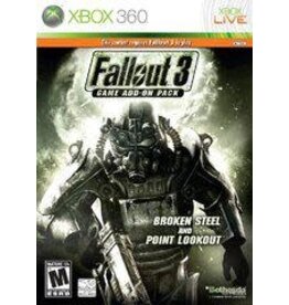 Xbox 360 Fallout 3 Add-on Broken Steel and Point Lookout (No Manual) ** Fallout 3 Required to Play**