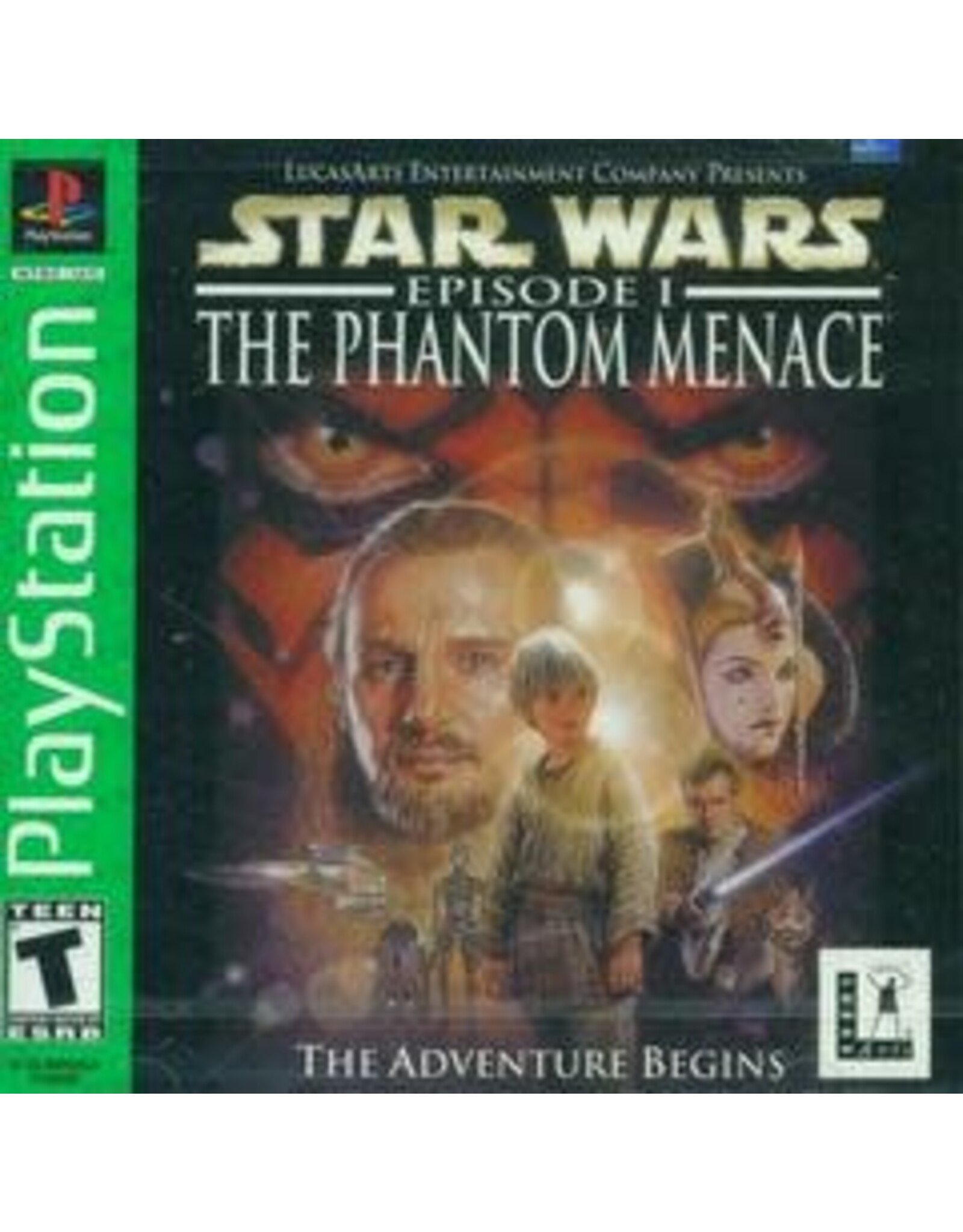 Playstation Star Wars Phantom Menace (Greatest Hits, CiB)