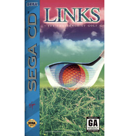 Sega CD Links The Challenge of Golf (CiB, Damaged Case)