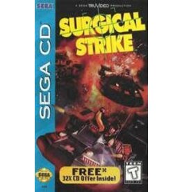 Sega CD Surgical Strike (CiB, Damaged Case and Manual)