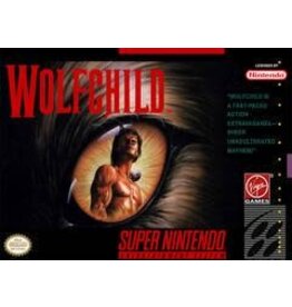 Super Nintendo Wolfchild (Used, Cart Only, Cosmetic Damage)
