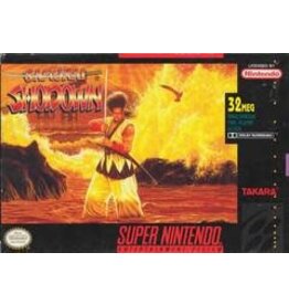 Super Nintendo Samurai Shodown (Used, Cart Only, Cosmetic Damage)