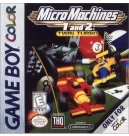 Game Boy Color Micro Machines I and II Twin Turbo (Cart Only)
