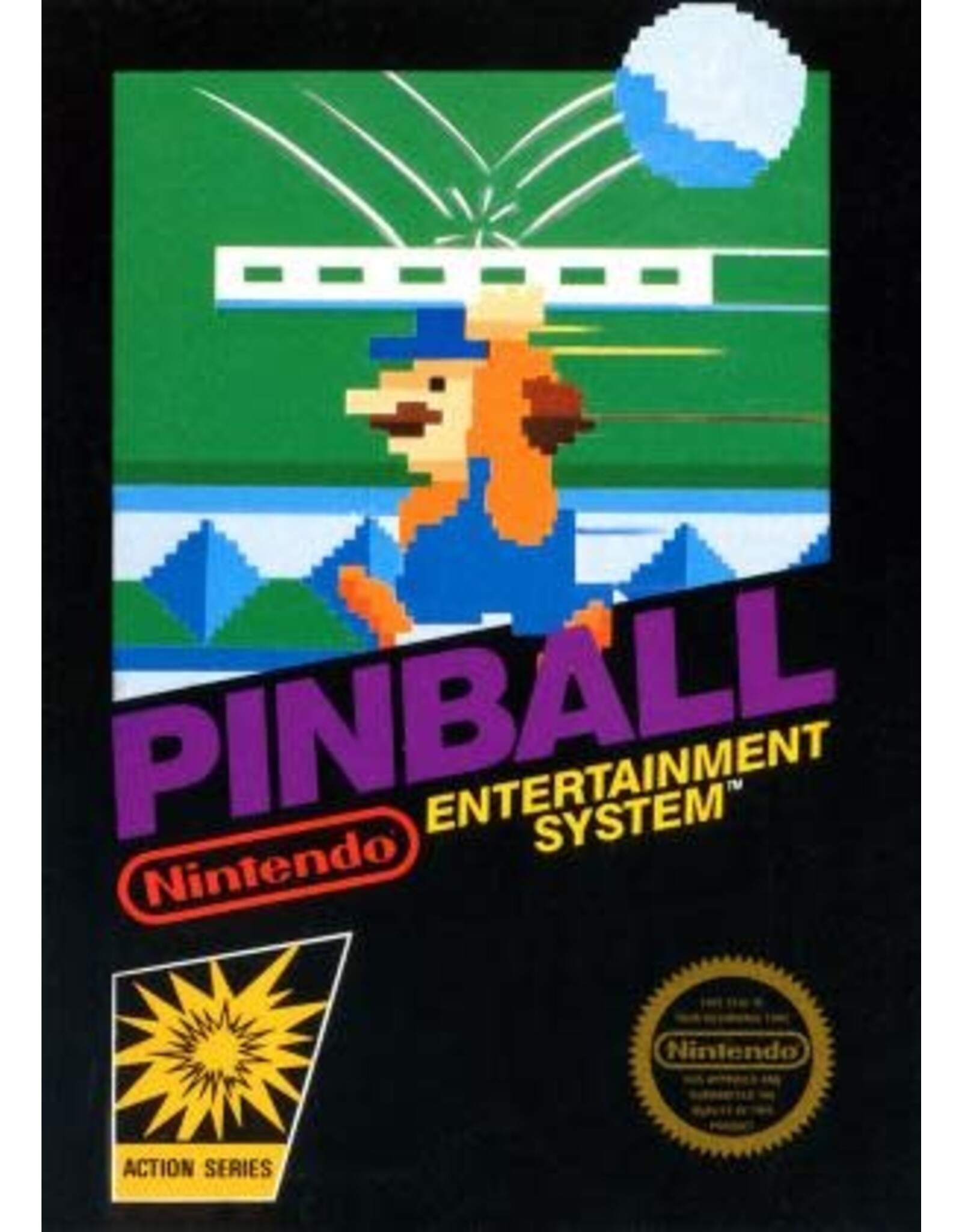 NES Pinball [5 Screw] (Damaged Box, No Manual)