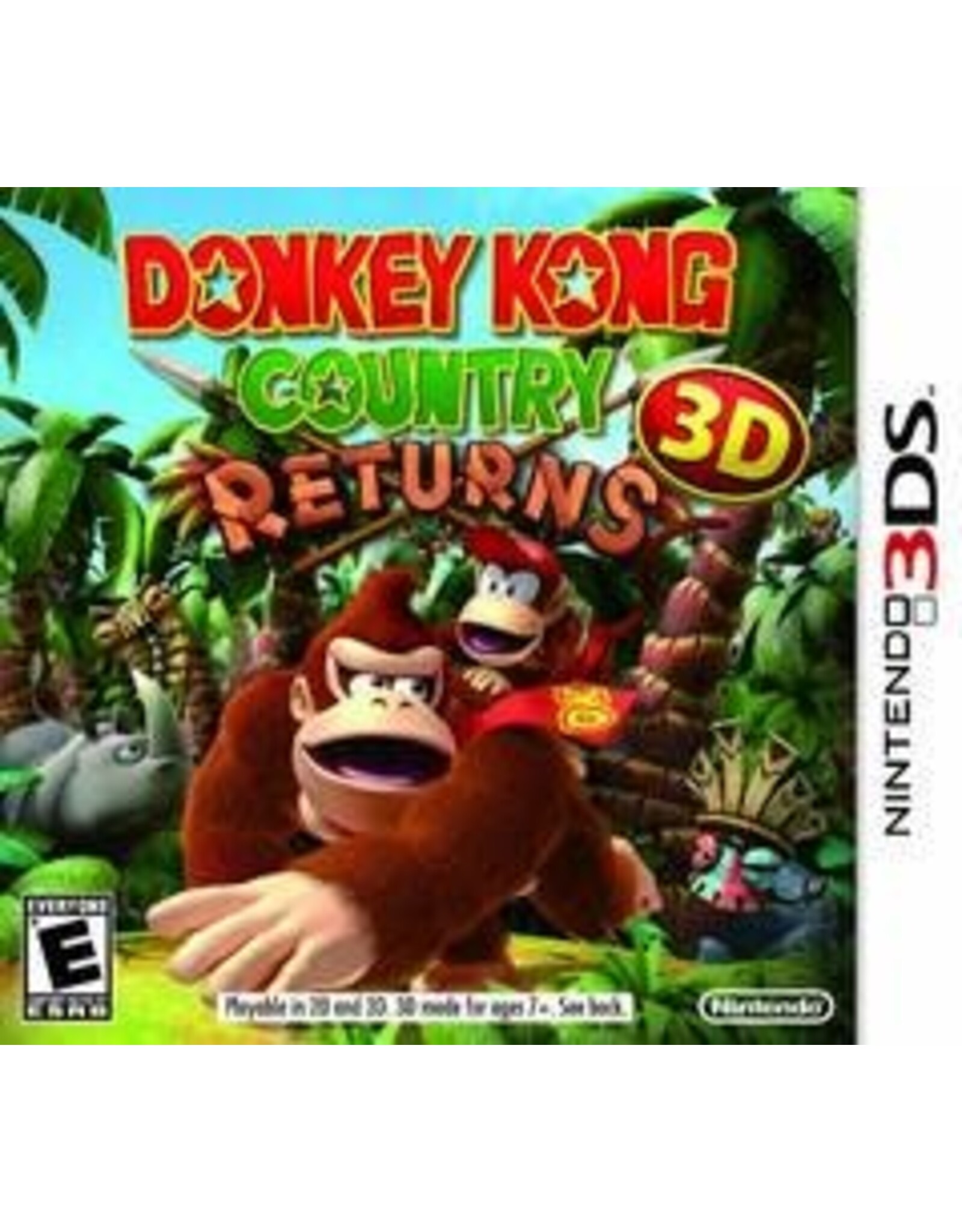Nintendo 3DS Donkey Kong Country Returns 3D (No Manual)