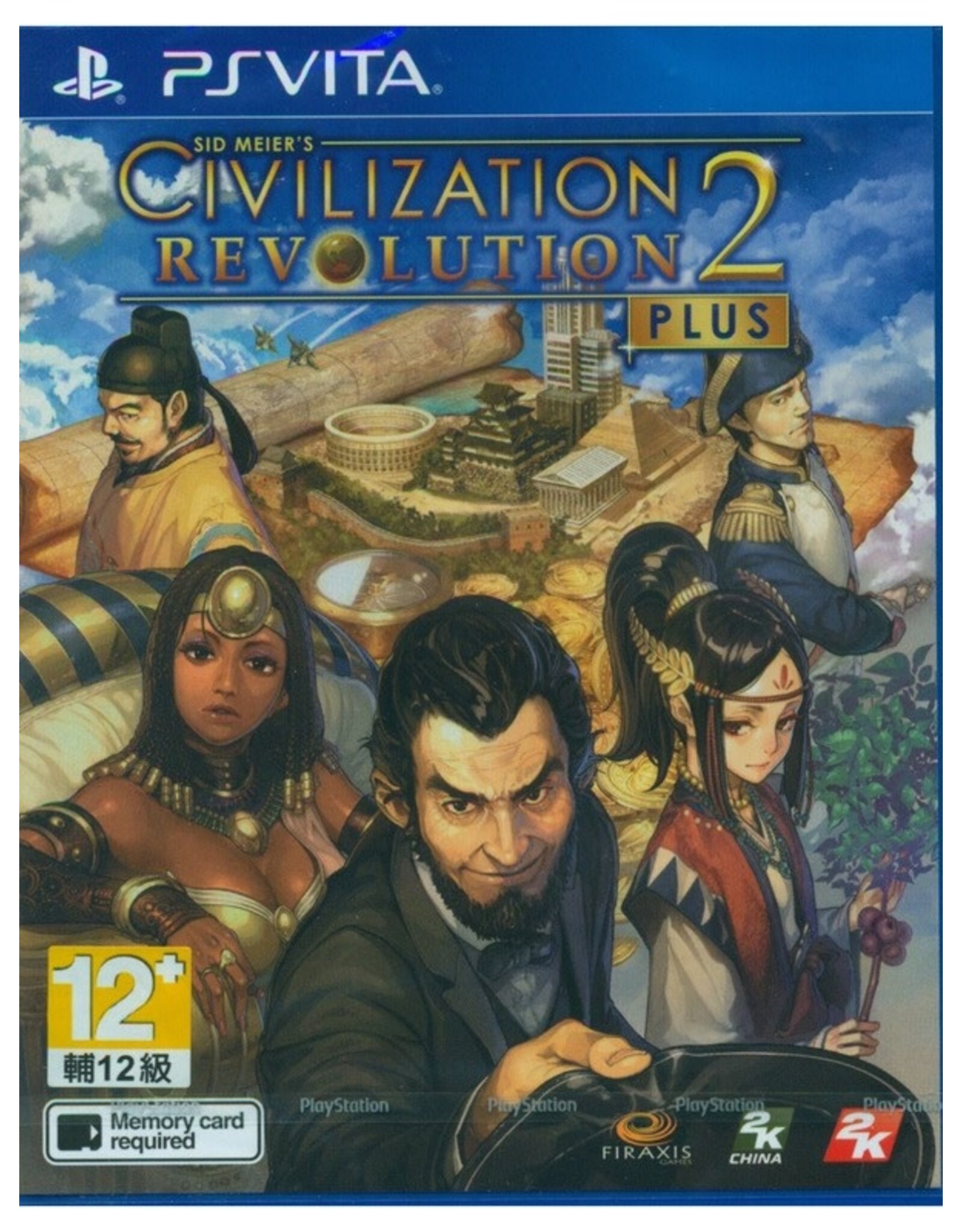 Playstation Vita Civilization Revolution 2 Plus (CiB, Asia Import, Plays in English, No DLC)