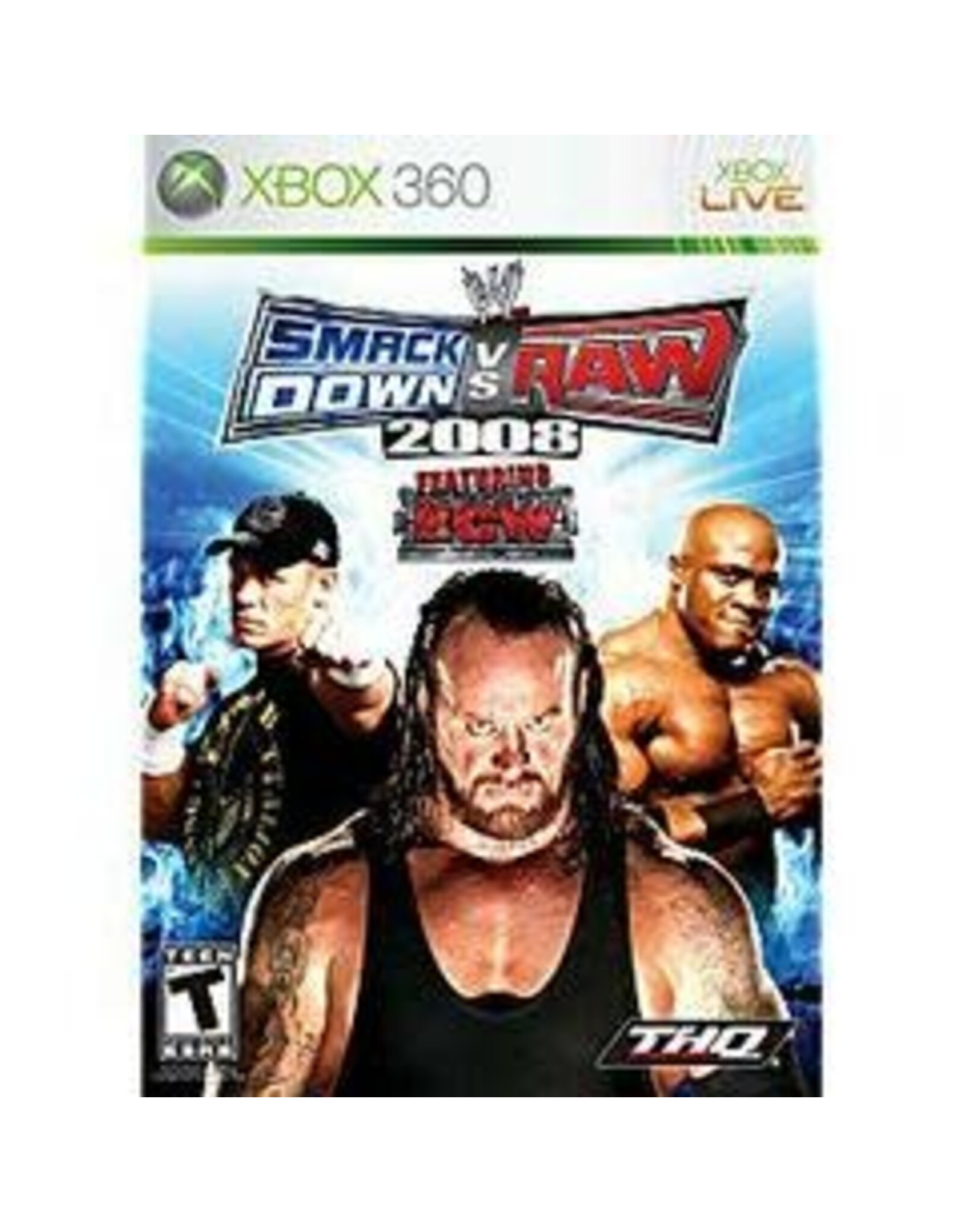Xbox 360 WWE Smackdown vs. Raw 2008 (Used)