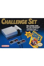 NES Nintendo NES Challenge Set Console (CiB, Damaged Box)