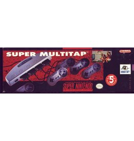 Super Nintendo Super Multitap (Hudson, CiB, Severely Damaged Box)
