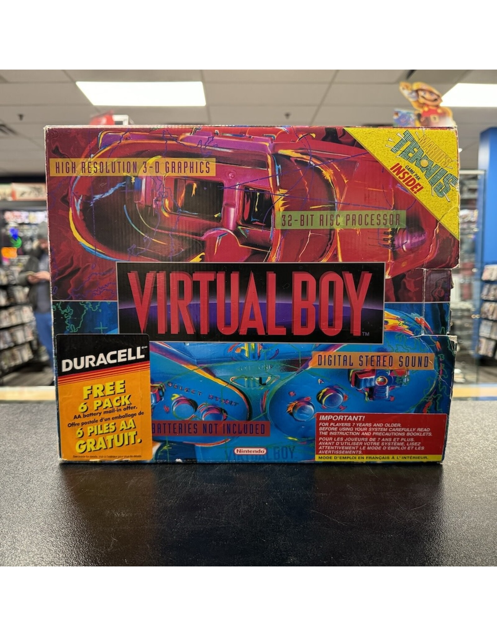 Virtual Boy Virtual Boy Console (Boxed, No Manuals, includes AC Adaptor)