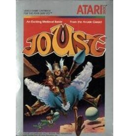 Atari 2600 Joust (CiB, "P" Label Varient, Damaged Box)