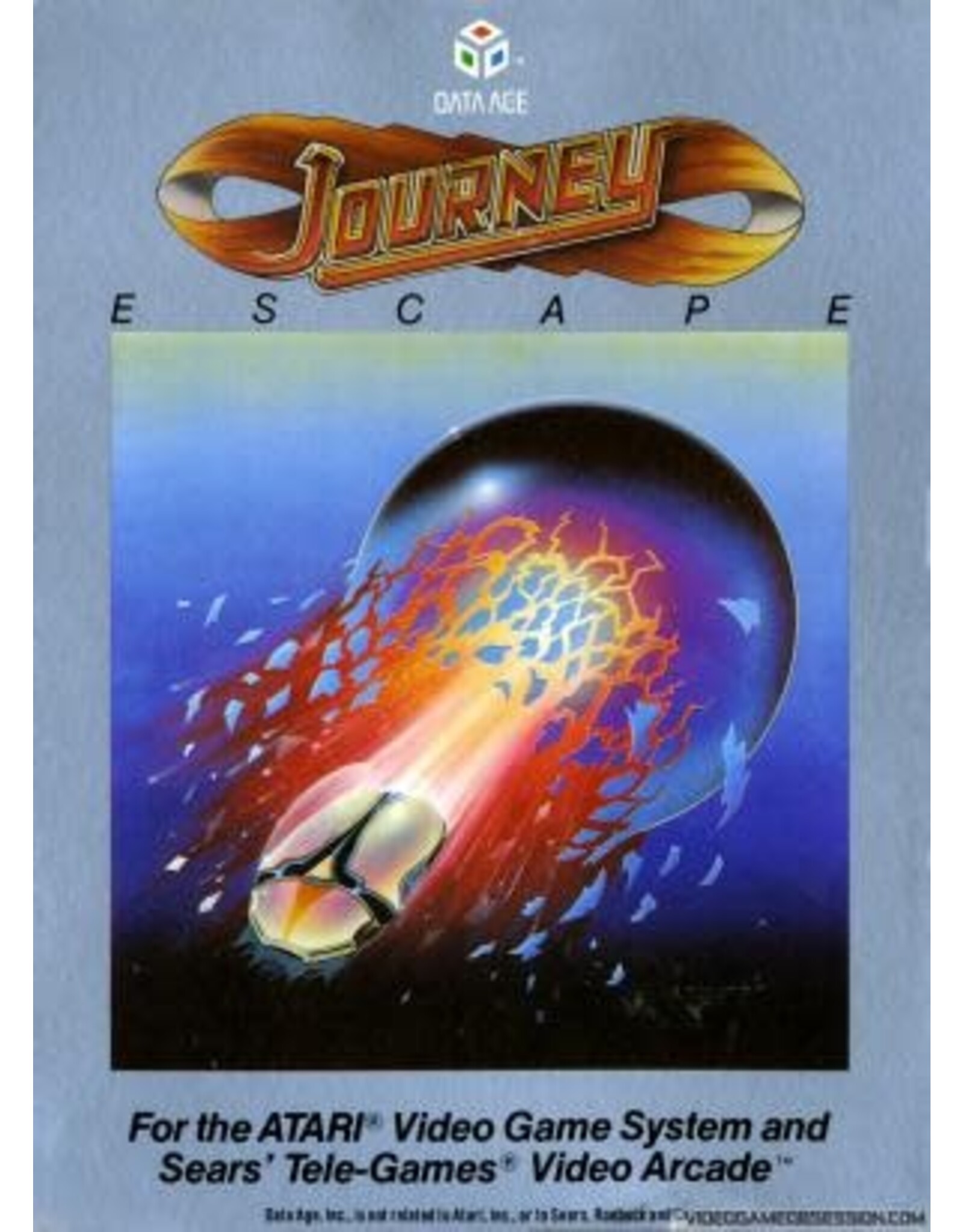 Atari 2600 Journey Escape (Cart Only, Damaged Label)