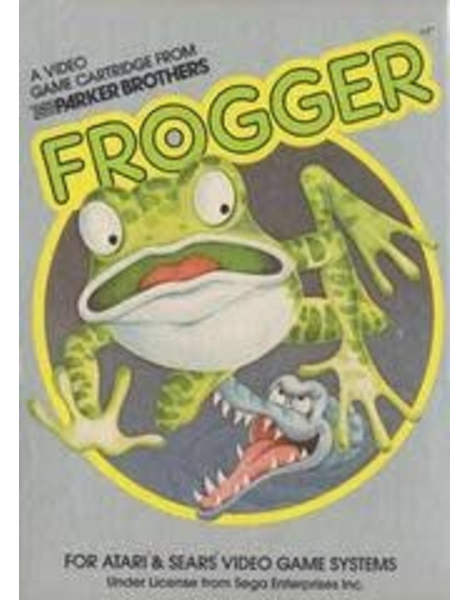 Atari 2600 Frogger (Cart Only, Cosmetic Damage)
