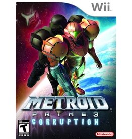 Wii Metroid Prime 3 Corruption (Used, No Manual)