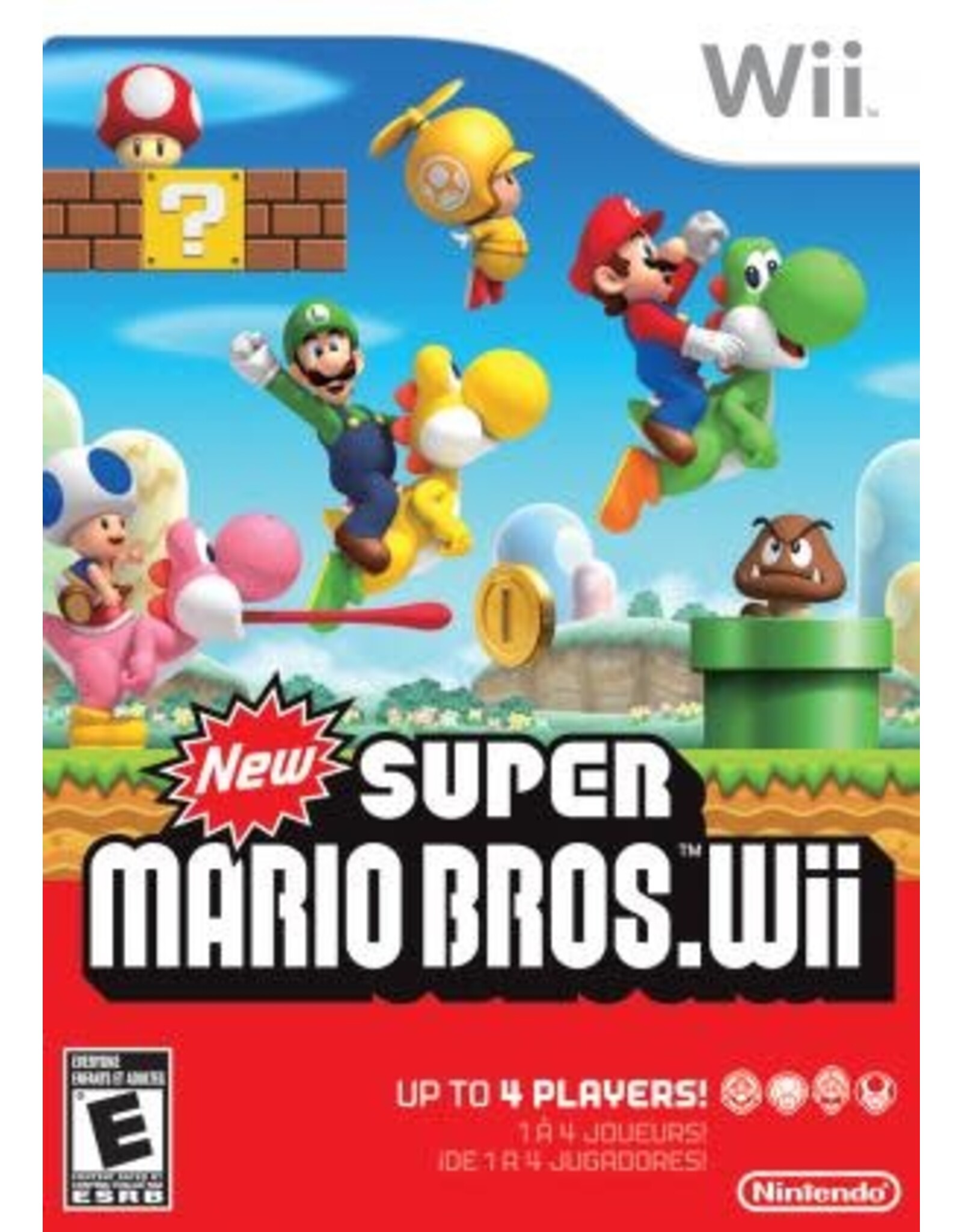 Wii New Super Mario Bros. Wii (Used)