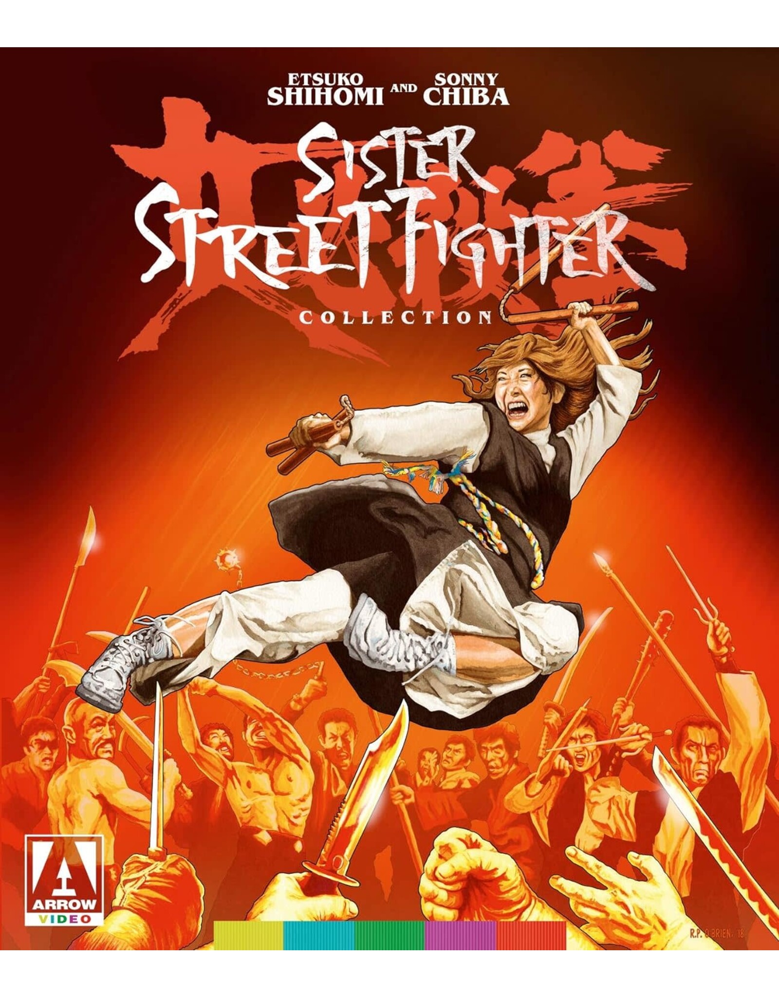Cult & Cool Sister Street Fighter Collection - Arrow Video (Used, No Slipcover)