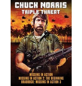 Cult & Cool Chuck Norris Triple Threat - Missing in Action / Missing in Action 2: The Beginning / Braddock: Missing in Action 3 (Used)