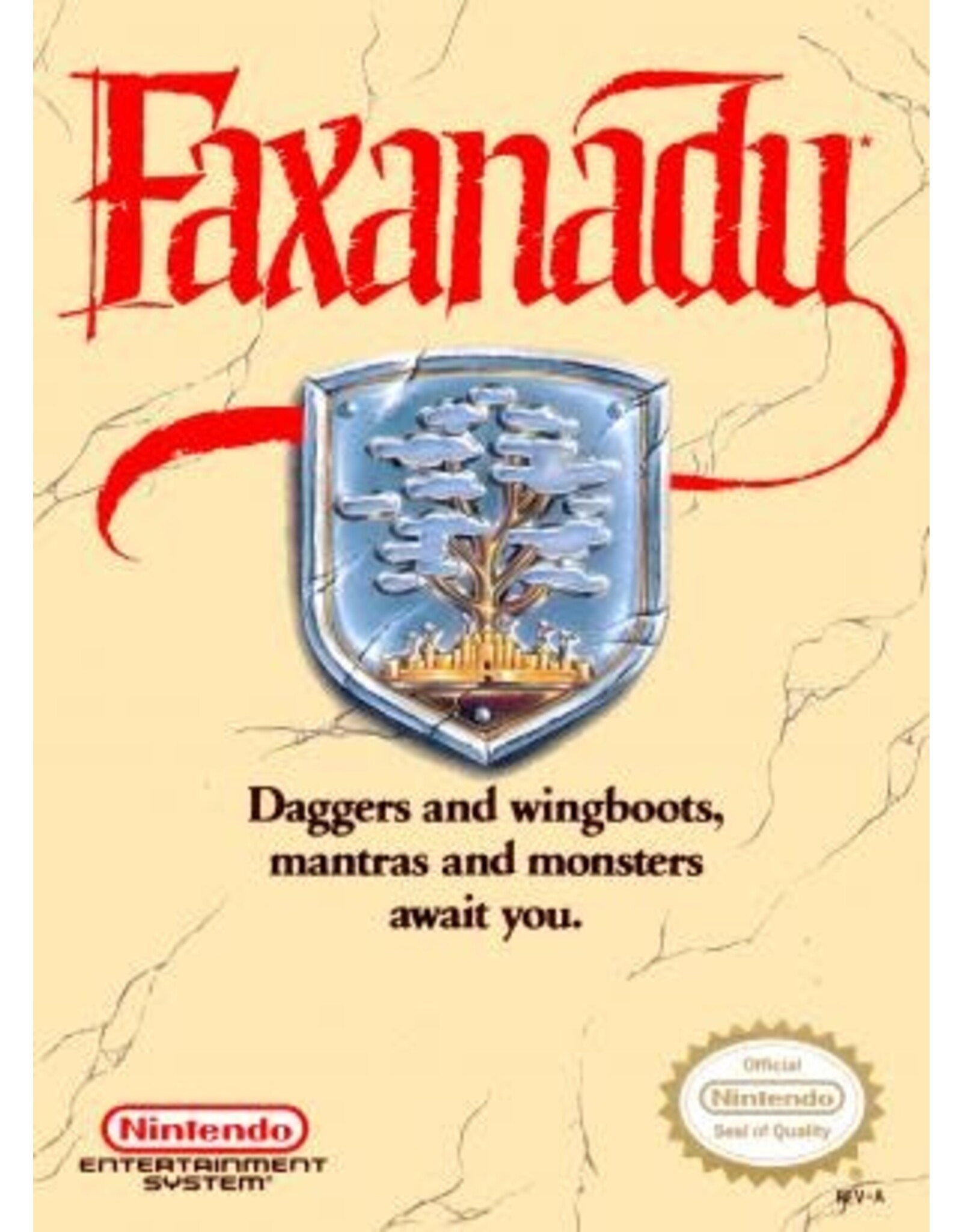 NES Faxanadu (Used, Cart Only)