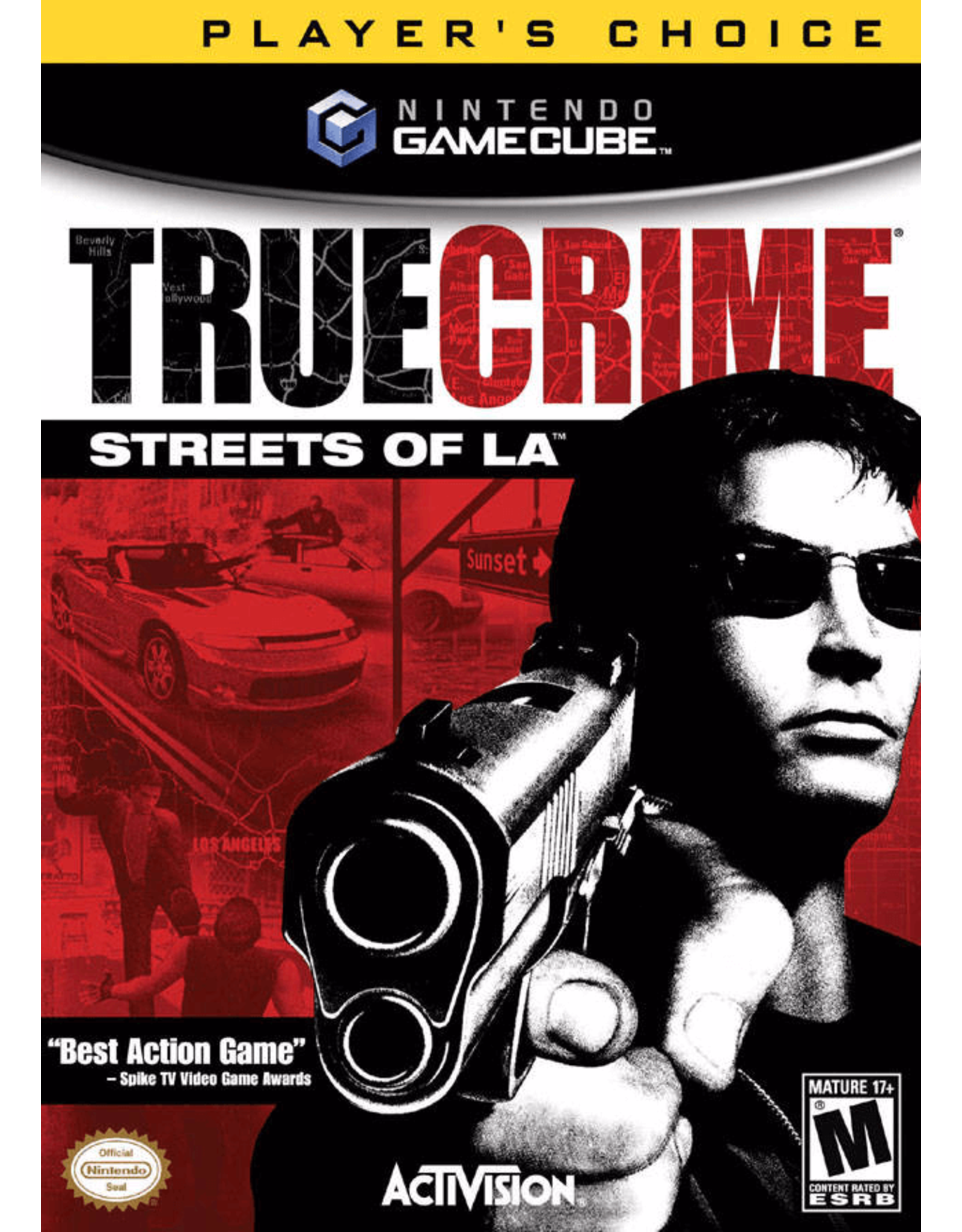 Gamecube True Crime Streets of LA (Player's Choice, CiB)