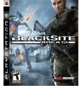 Playstation 3 Blacksite Area 51 (CiB, Sticker on Manual, Writing on Disc)