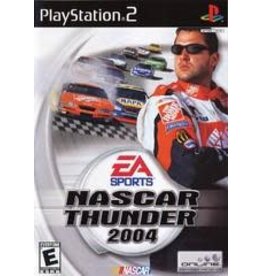 Playstation 2 NASCAR Thunder 2004 (No Manual, Damaged Sleeve, Sticker on Disc)
