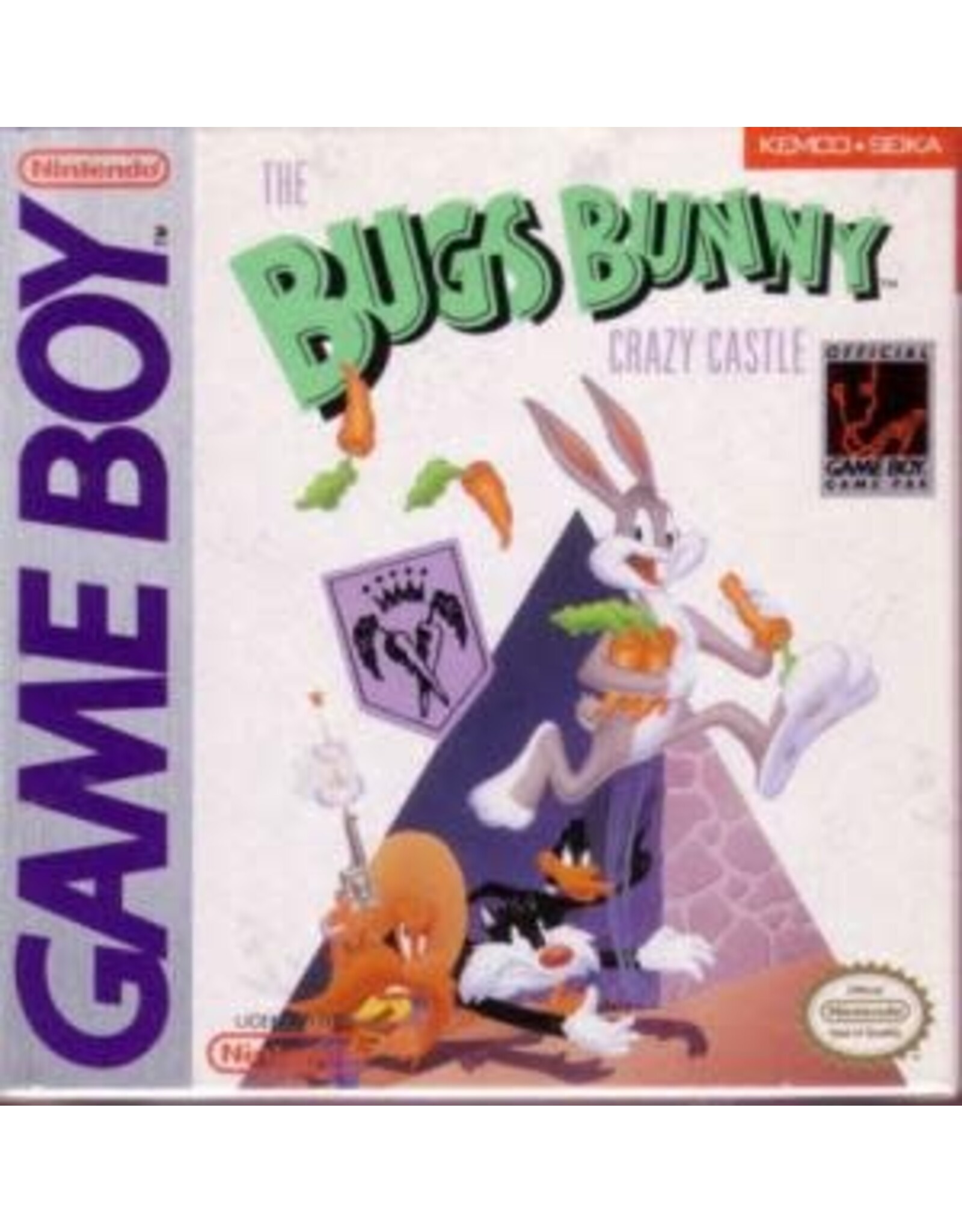 Game Boy Bugs Bunny Crazy Castle (CiB, Damaged Box)