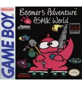 Game Boy Boomer's Adventure in Asmik World (CiB, Badly Damaged Box)