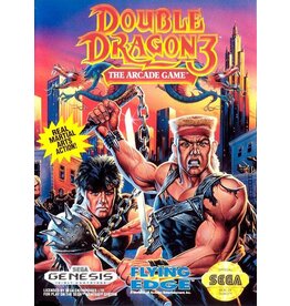 Sega Genesis Double Dragon 3 The Arcade Game (CiB)